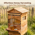 Beehive with Auto-Flow Technology, Effortless Honey Harvesting Beekeeping Kit